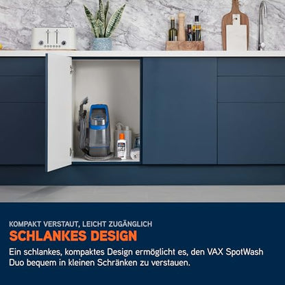 Fleckenreiniger Gerät für Teppiche & Polster, Mit Haustier-Aufsatz, Multi-Oberflächen-Düsen, Reinigungslösung & Zubehör für die tägliche Sauberkeit