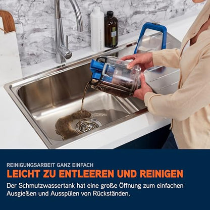 Fleckenreiniger Gerät für Teppiche & Polster, Mit Haustier-Aufsatz, Multi-Oberflächen-Düsen, Reinigungslösung & Zubehör für die tägliche Sauberkeit