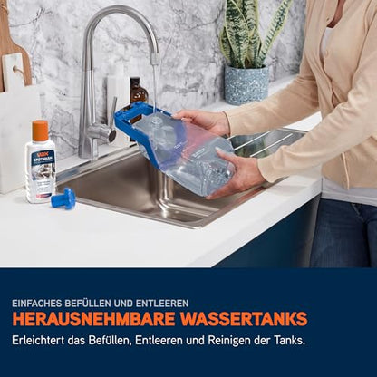 Fleckenreiniger Gerät für Teppiche & Polster, Mit Haustier-Aufsatz, Multi-Oberflächen-Düsen, Reinigungslösung & Zubehör für die tägliche Sauberkeit