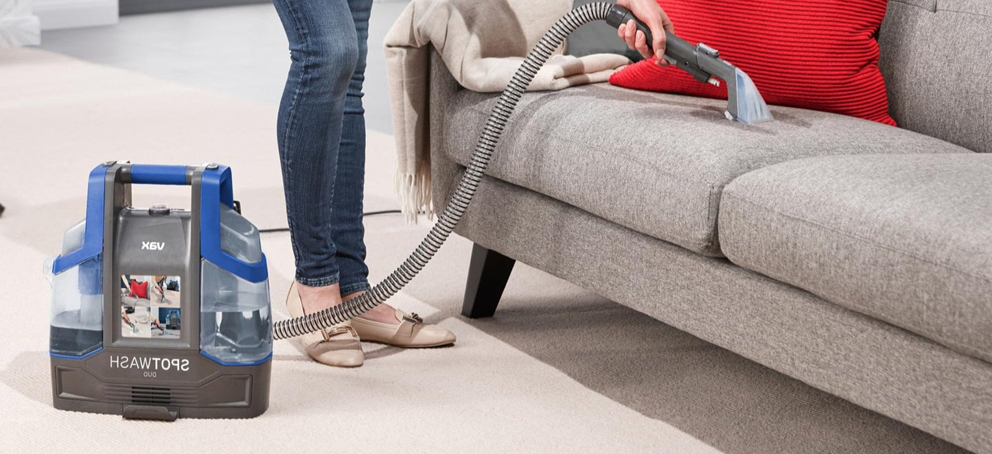 Fleckenreiniger Gerät für Teppiche & Polster, Mit Haustier-Aufsatz, Multi-Oberflächen-Düsen, Reinigungslösung & Zubehör für die tägliche Sauberkeit