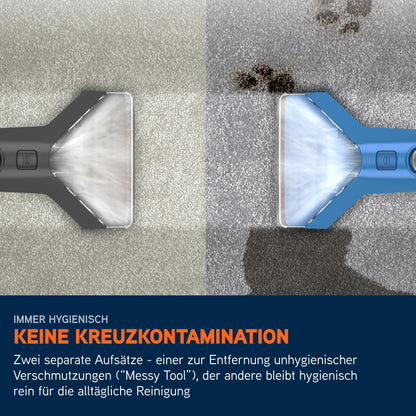 Fleckenreiniger Gerät für Teppiche & Polster, Mit Haustier-Aufsatz, Multi-Oberflächen-Düsen, Reinigungslösung & Zubehör für die tägliche Sauberkeit